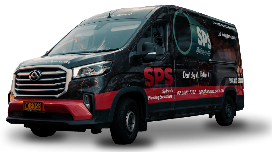 SPS plumbers branded service van